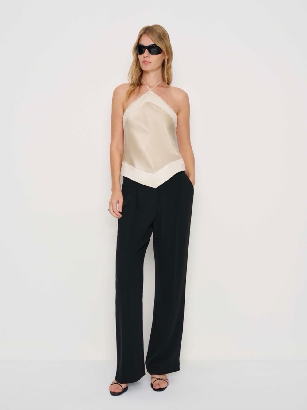 NWT Reformation Silk Top